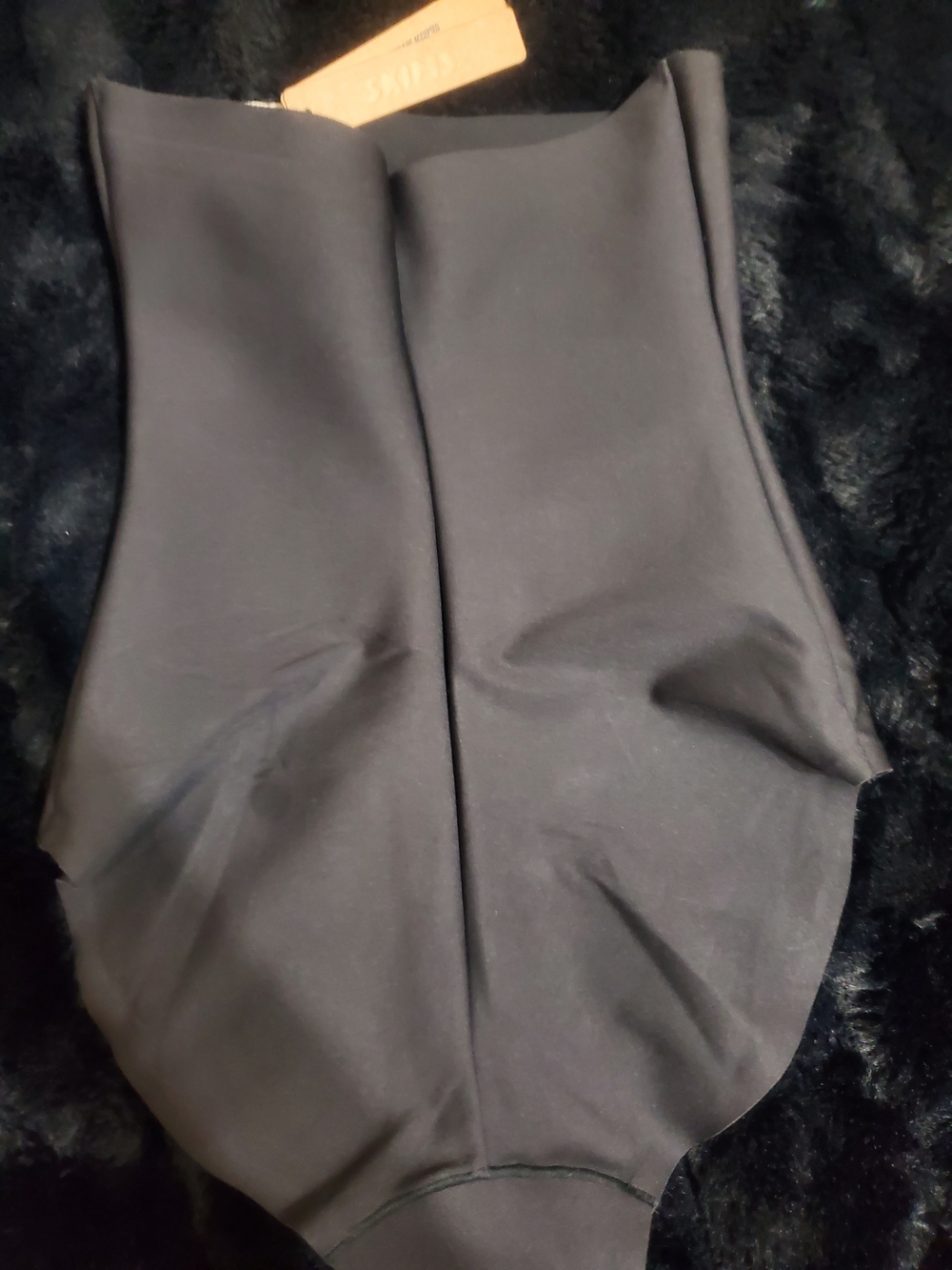SKIMS Black High-Waist Seamless Shapewear Bodysuit - Picture 2 of 3